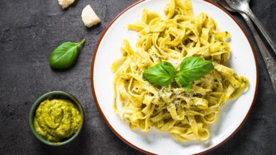 Pesto Soslu Tagliatelle Tarifi