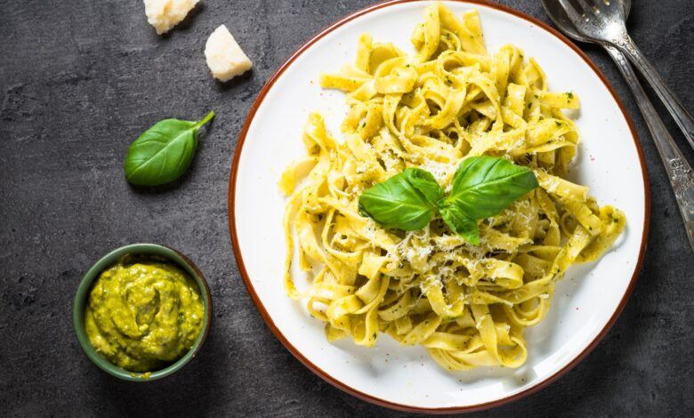 Pesto Soslu Tagliatelle Tarifi