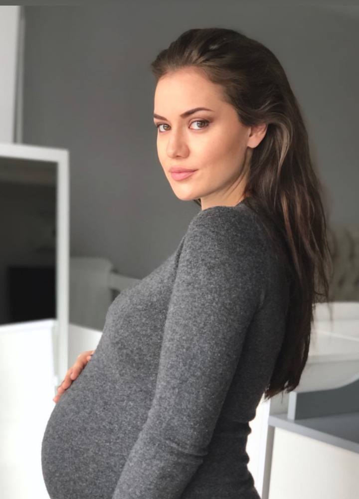 Fahriye Evcen Hamile