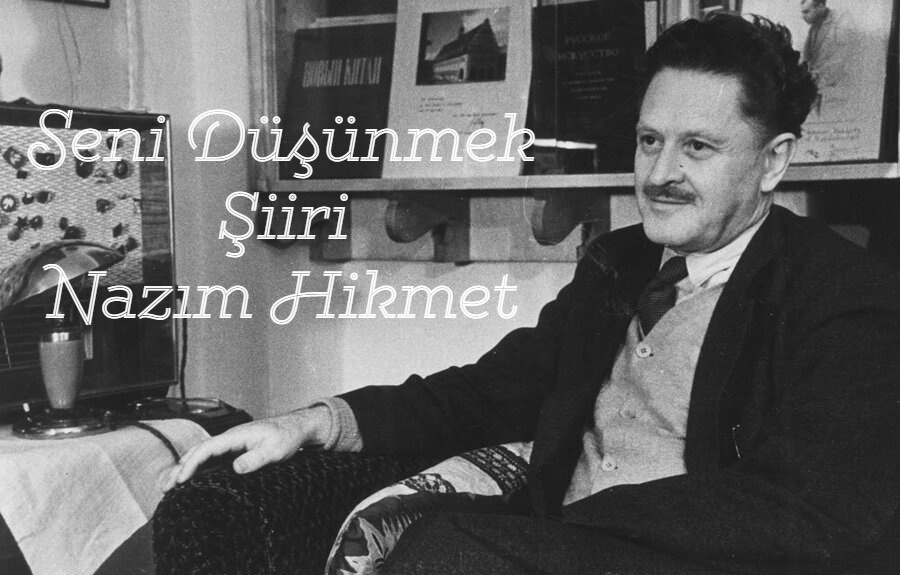 Seni Düşünmek Şiiri - Nazım Hikmet