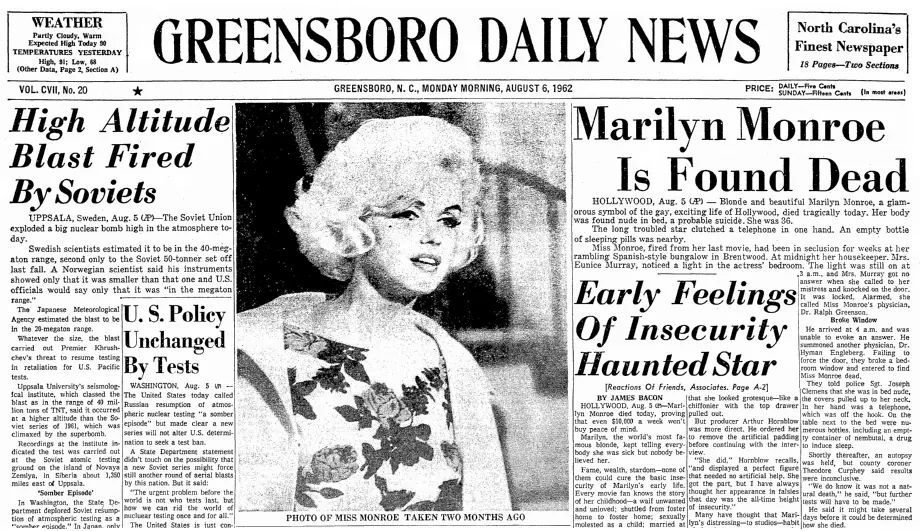 Marilyn Monroe Öldürüldü Mü?