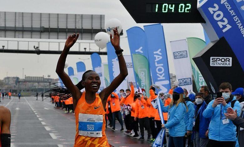 İstanbul Yarı Maratonunda Kadınlardan Yeni Dünya Rekoru