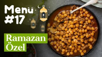 Ramazan 17. İftar Gün Menüsü