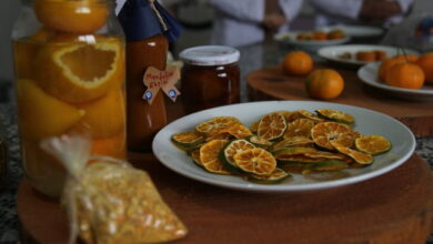 Mandalina Kabuğundan Dolma Yaptılar