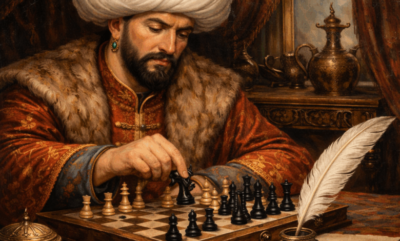 Yavuz Sultan Selim'in Satranç Usulü Yazdığı Şiir